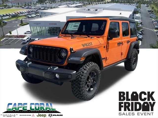 2025 Jeep Wrangler WRANGLER 4-DOOR WILLYS 2025 Jeep Wrangler WRANGLER 4-DOOR WILLYS