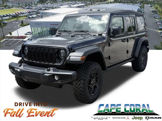 2025 Jeep Wrangler WRANGLER 4-DOOR WILLYS 2025 Jeep Wrangler WRANGLER 4-DOOR WILLYS