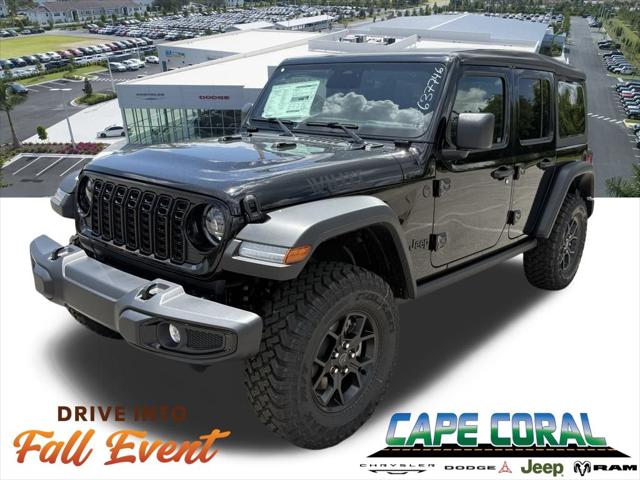 2025 Jeep Wrangler WRANGLER 4-DOOR WILLYS 2025 Jeep Wrangler WRANGLER 4-DOOR WILLYS