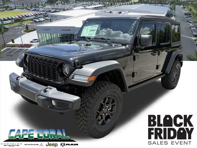2025 Jeep Wrangler WRANGLER 4-DOOR WILLYS 2025 Jeep Wrangler WRANGLER 4-DOOR WILLYS