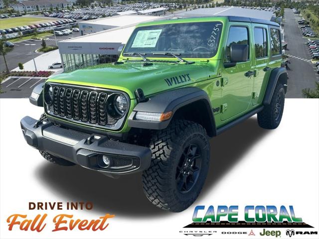 2025 Jeep Wrangler WRANGLER 4-DOOR WILLYS 2025 Jeep Wrangler WRANGLER 4-DOOR WILLYS