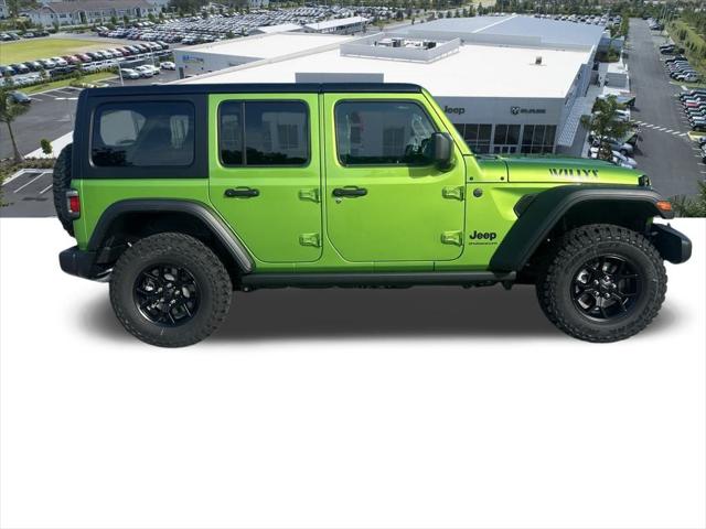 2025 Jeep Wrangler WRANGLER 4-DOOR WILLYS 2025 Jeep Wrangler WRANGLER 4-DOOR WILLYS