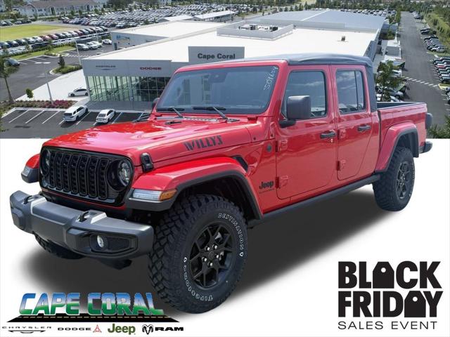 2025 Jeep Gladiator GLADIATOR WILLYS 4X4 2025 Jeep Gladiator GLADIATOR WILLYS 4X4