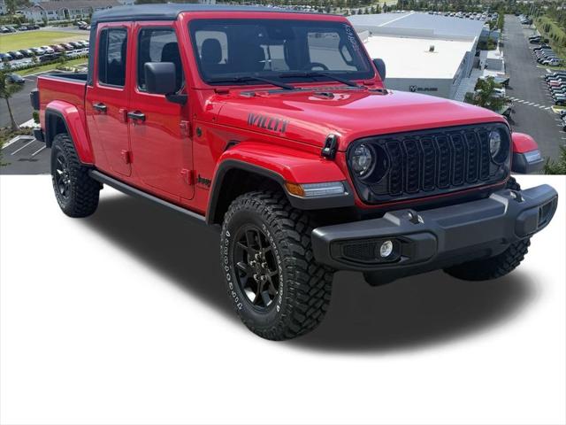 2025 Jeep Gladiator GLADIATOR WILLYS 4X4 2025 Jeep Gladiator GLADIATOR WILLYS 4X4