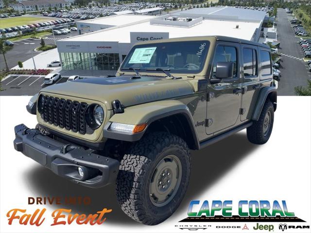 2025 Jeep Wrangler 4xe WRANGLER 4-DOOR WILLYS 41 4xe