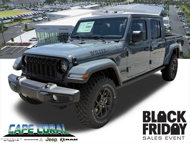 2025 Jeep Gladiator GLADIATOR WILLYS 4X4 2025 Jeep Gladiator GLADIATOR WILLYS 4X4