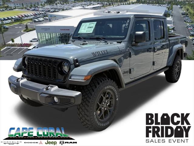 2025 Jeep Gladiator GLADIATOR WILLYS 4X4 2025 Jeep Gladiator GLADIATOR WILLYS 4X4