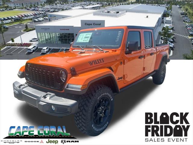 2025 Jeep Gladiator GLADIATOR WILLYS 4X4 2025 Jeep Gladiator GLADIATOR WILLYS 4X4