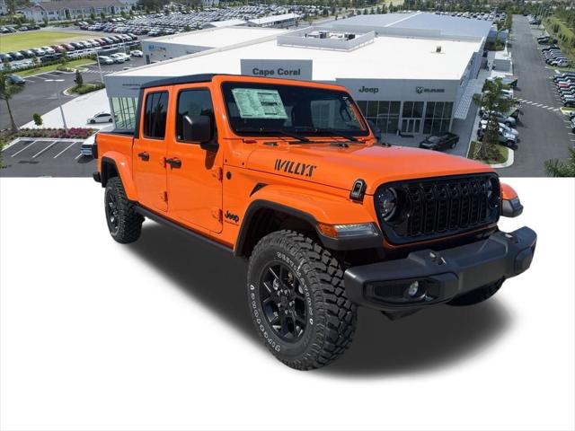 2025 Jeep Gladiator GLADIATOR WILLYS 4X4 2025 Jeep Gladiator GLADIATOR WILLYS 4X4