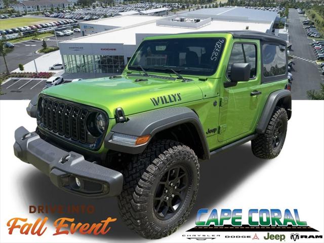 2025 Jeep Wrangler WRANGLER 2-DOOR WILLYS 2025 Jeep Wrangler WRANGLER 2-DOOR WILLYS