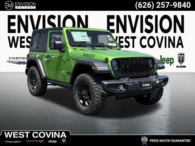 2025 Jeep Wrangler WRANGLER 2-DOOR WILLYS 2025 Jeep Wrangler WRANGLER 2-DOOR WILLYS