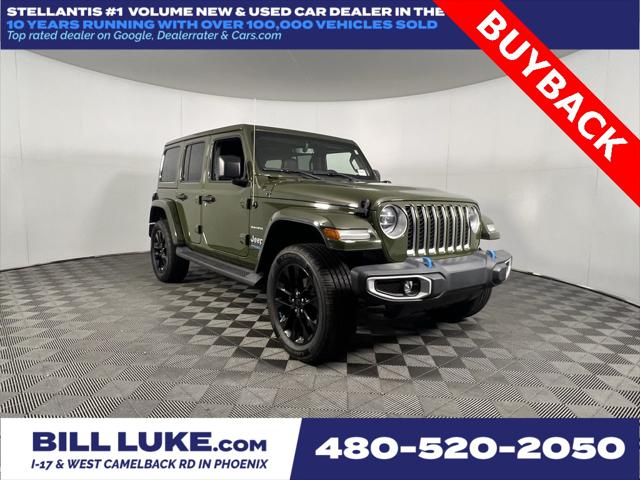 2022 Jeep Wrangler 4xe Unlimited Sahara 4x4 2022 Jeep Wrangler 4xe Unlimited Sahara 4x4