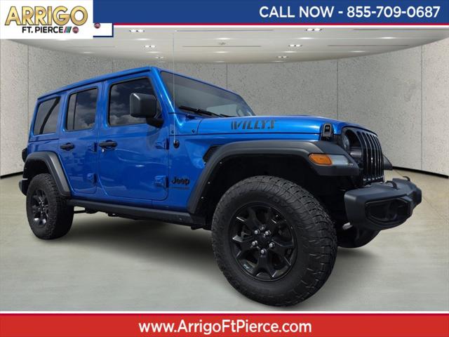 2021 Jeep Wrangler Unlimited Willys 4x4 2021 Jeep Wrangler Unlimited Willys 4x4