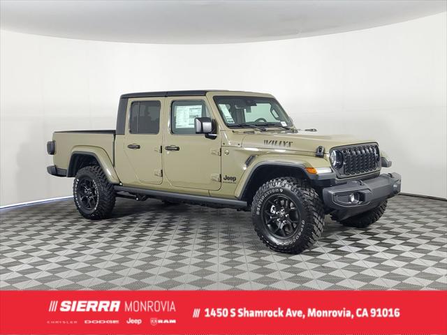 2025 Jeep Gladiator GLADIATOR WILLYS 4X4 2025 Jeep Gladiator GLADIATOR WILLYS 4X4