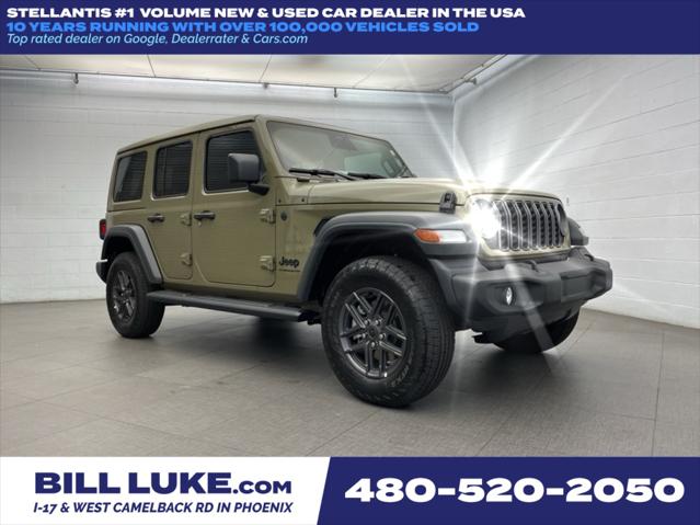 2025 Jeep Wrangler WRANGLER 4-DOOR SPORT S