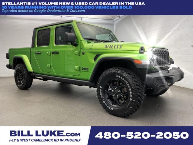 2025 Jeep Gladiator GLADIATOR WILLYS 4X4 2025 Jeep Gladiator GLADIATOR WILLYS 4X4