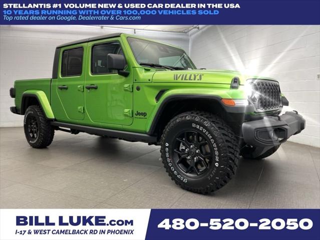 2025 Jeep Gladiator GLADIATOR WILLYS 4X4 2025 Jeep Gladiator GLADIATOR WILLYS 4X4