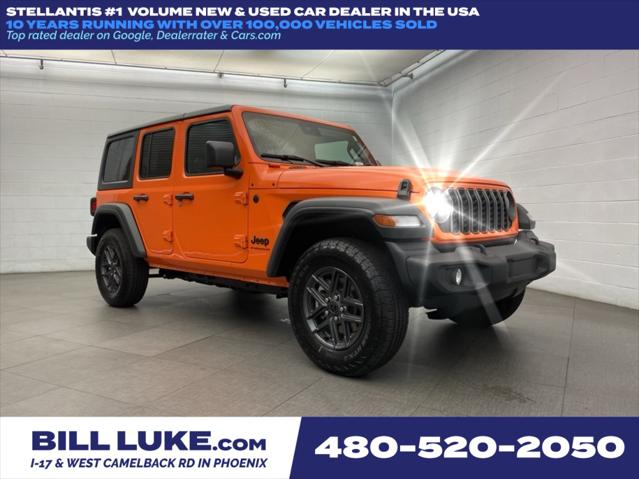 2025 Jeep Wrangler WRANGLER 4-DOOR SPORT S