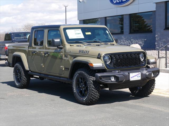 2025 Jeep Gladiator GLADIATOR WILLYS 4X4 2025 Jeep Gladiator GLADIATOR WILLYS 4X4