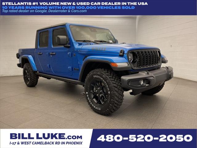 2025 Jeep Gladiator GLADIATOR WILLYS 4X4 2025 Jeep Gladiator GLADIATOR WILLYS 4X4