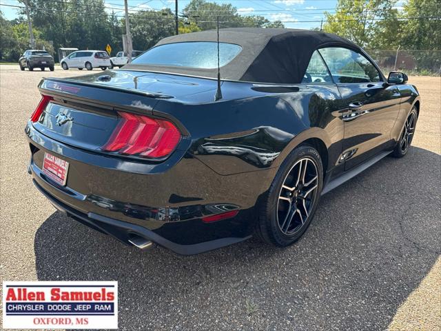 2020 Ford Mustang EcoBoost Premium Convertible 2020 Ford Mustang EcoBoost Premium Convertible