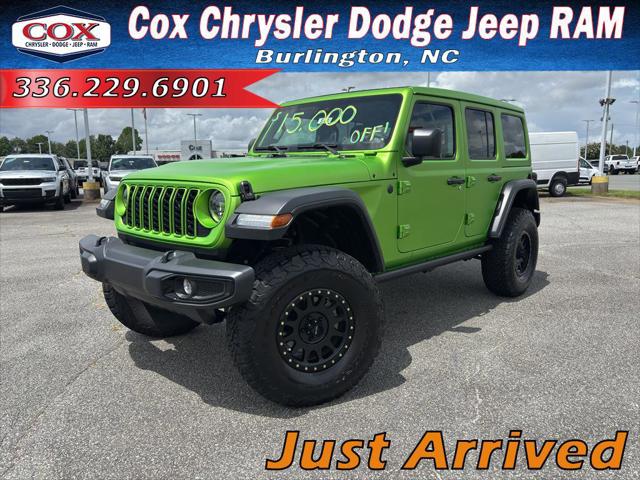 2025 Jeep Wrangler WRANGLER 4-DOOR WILLYS 2025 Jeep Wrangler WRANGLER 4-DOOR WILLYS