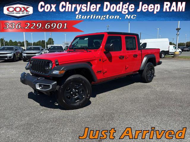 2025 Jeep Gladiator GLADIATOR SPORT 4X4 2025 Jeep Gladiator GLADIATOR SPORT 4X4