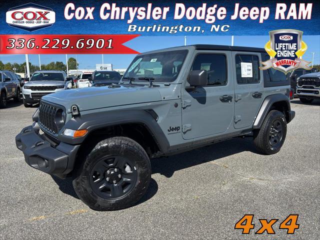 2026 Jeep Wrangler WRANGLER 4-DOOR SPORT 2026 Jeep Wrangler WRANGLER 4-DOOR SPORT