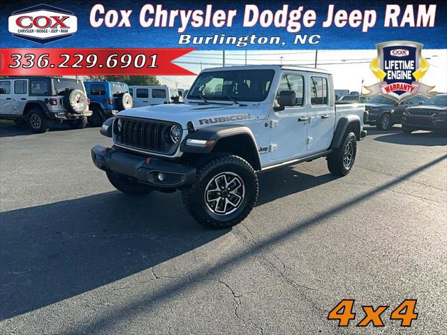 2025 Jeep Gladiator GLADIATOR RUBICON 4X4 2025 Jeep Gladiator GLADIATOR RUBICON 4X4