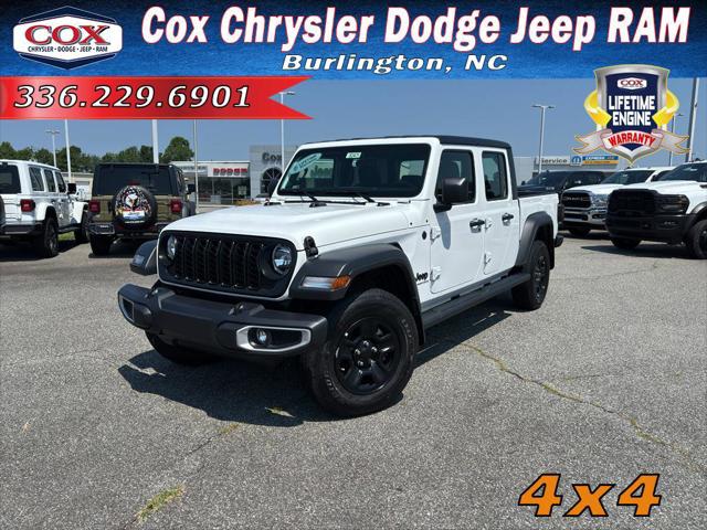 2025 Jeep Gladiator GLADIATOR SPORT 4X4 2025 Jeep Gladiator GLADIATOR SPORT 4X4