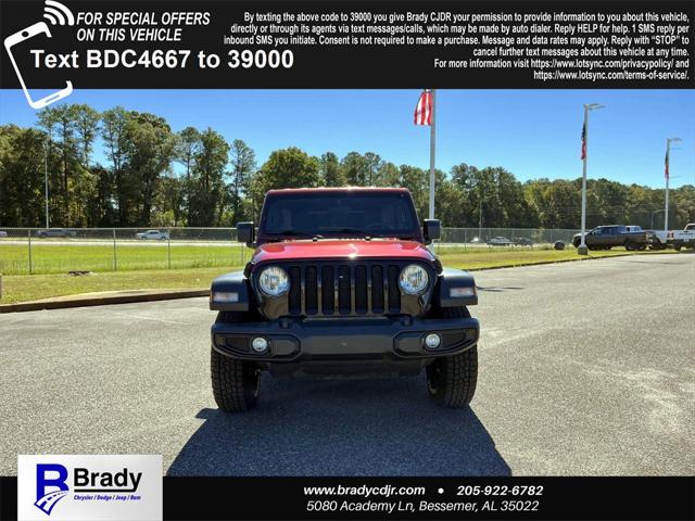 2021 Jeep Wrangler Unlimited Willys Sport 4x4 2021 Jeep Wrangler Unlimited Willys Sport 4x4