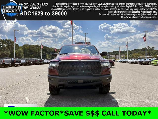 2025 RAM 1500 Rebel Crew Cab 4x4 57 Box 2025 RAM 1500 Rebel Crew Cab 4x4 57 Box