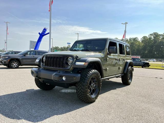 2025 Jeep Wrangler WRANGLER 4-DOOR WILLYS 2025 Jeep Wrangler WRANGLER 4-DOOR WILLYS