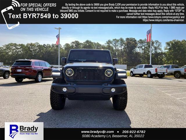 2025 Jeep Wrangler WRANGLER 4-DOOR WILLYS