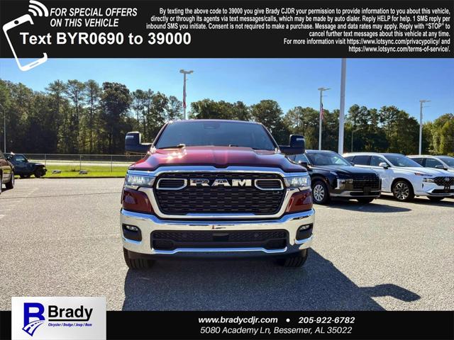 2026 RAM Ram 1500 RAM 1500 BIG HORN CREW CAB 4X4 57 BOX