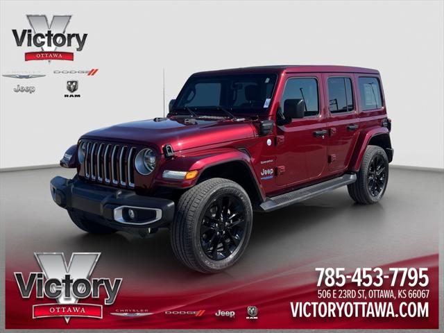 2021 Jeep Wrangler 4xe Unlimited Sahara 4x4 2021 Jeep Wrangler 4xe Unlimited Sahara 4x4