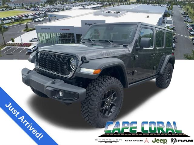 2025 Jeep Wrangler 4-Door Willys 4x4