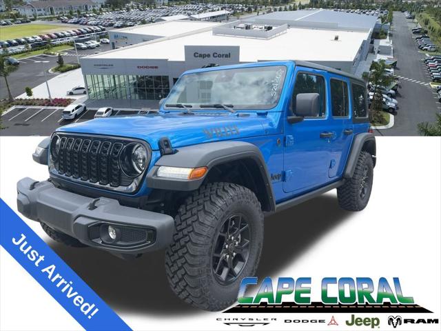 2025 Jeep Wrangler 4-Door Willys 4x4