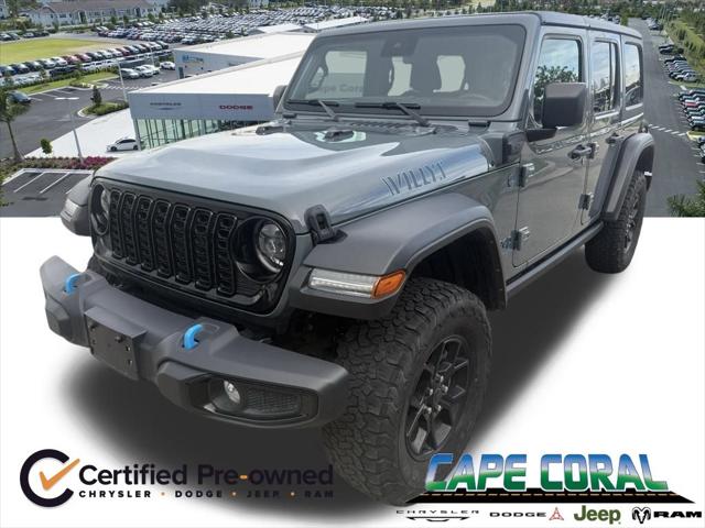 2024 Jeep Wrangler 4xe Willys 4xe 2024 Jeep Wrangler 4xe Willys 4xe