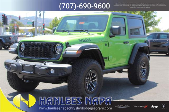 2025 Jeep Wrangler WRANGLER 2-DOOR WILLYS 2025 Jeep Wrangler WRANGLER 2-DOOR WILLYS