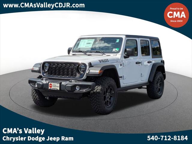 2025 Jeep Wrangler WRANGLER 4-DOOR WILLYS 2025 Jeep Wrangler WRANGLER 4-DOOR WILLYS