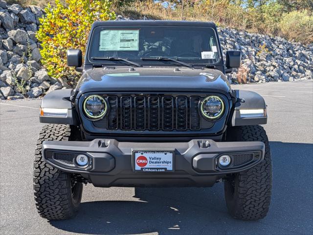 2025 Jeep Wrangler WRANGLER 4-DOOR WILLYS 2025 Jeep Wrangler WRANGLER 4-DOOR WILLYS