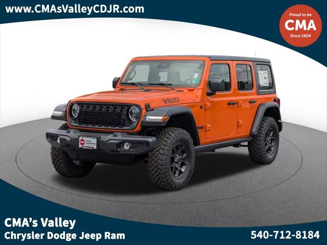 2025 Jeep Wrangler WRANGLER 4-DOOR WILLYS 2025 Jeep Wrangler WRANGLER 4-DOOR WILLYS
