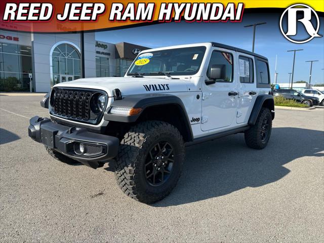 2025 Jeep Wrangler 4-Door Willys 4x4 2025 Jeep Wrangler 4-Door Willys 4x4
