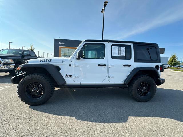 2025 Jeep Wrangler 4-Door Willys 4x4 2025 Jeep Wrangler 4-Door Willys 4x4