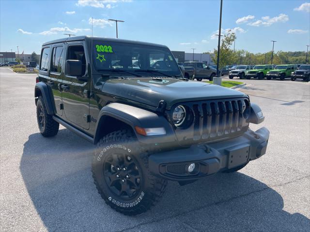 2022 Jeep Wrangler Unlimited Willys 4x4 2022 Jeep Wrangler Unlimited Willys 4x4