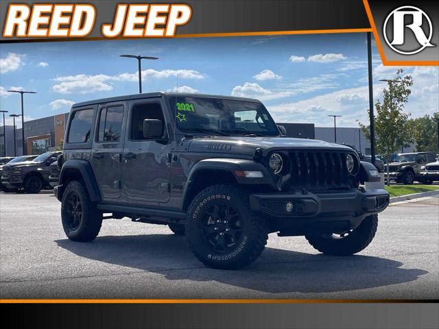 2021 Jeep Wrangler Unlimited Willys 4x4 2021 Jeep Wrangler Unlimited Willys 4x4