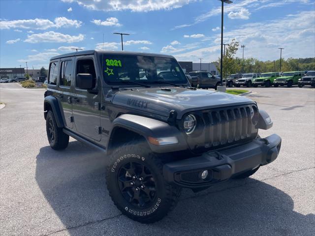2021 Jeep Wrangler Unlimited Willys 4x4 2021 Jeep Wrangler Unlimited Willys 4x4