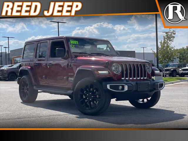 2021 Jeep Wrangler 4xe Unlimited Sahara 4x4 2021 Jeep Wrangler 4xe Unlimited Sahara 4x4