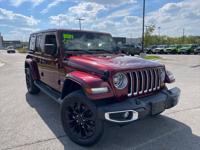 2021 Jeep Wrangler 4xe Unlimited Sahara 4x4 2021 Jeep Wrangler 4xe Unlimited Sahara 4x4